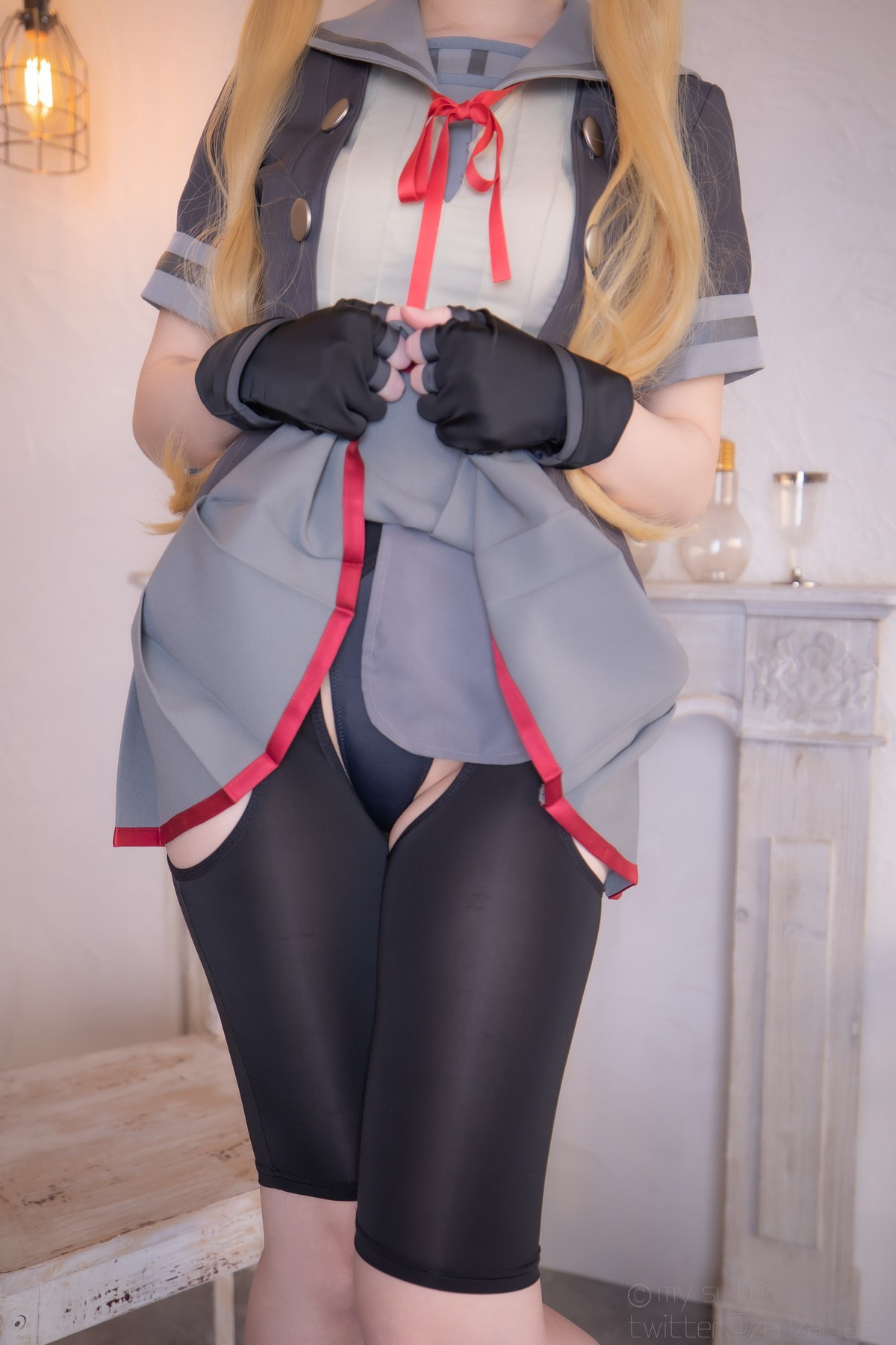 Cosplay-Atsukiあつき-艦娘がスパッツの良さを教えてくれる-Set01-10-23
