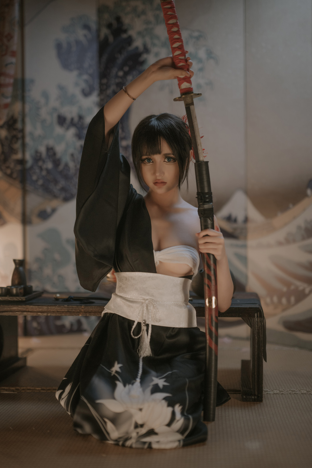 Cosplay-您的蛋蛋-黑帮大小姐-09-17