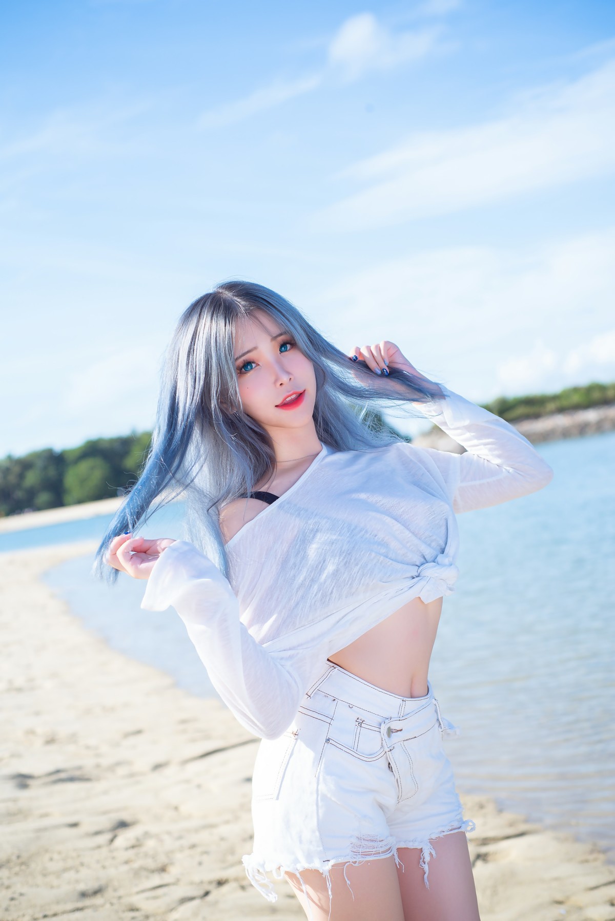 Plant-Lily-花リリ-Cosplay-Beach-lily-09-25