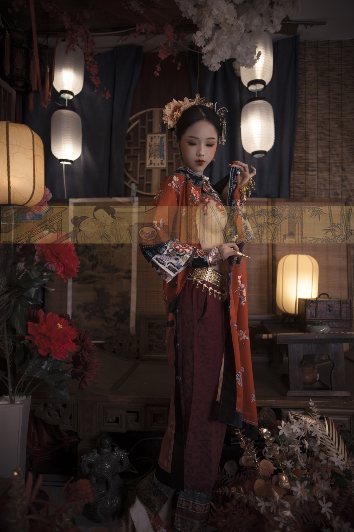 Cosplay-钛合金大粑粑-满清服饰-04-08