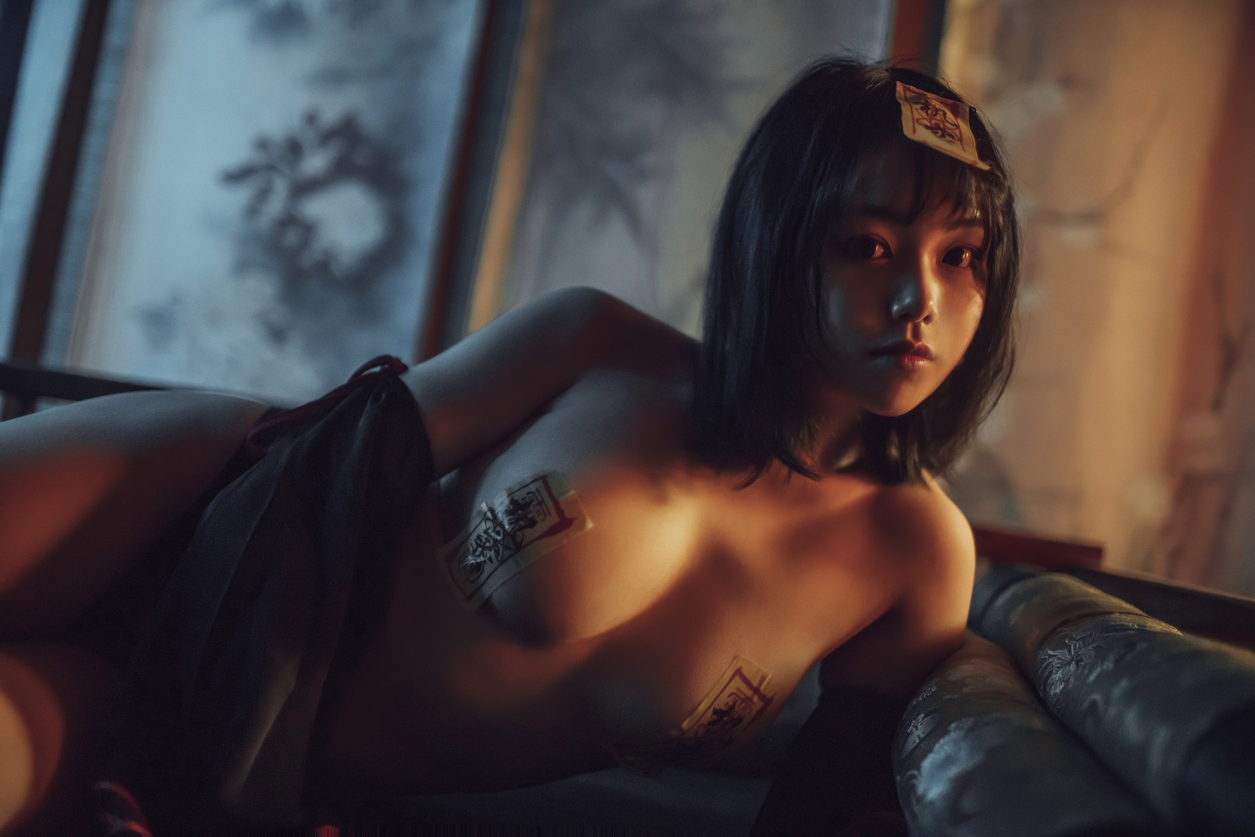 Cosplay-七月喵子-小僵尸-Little-Zombie-01-20