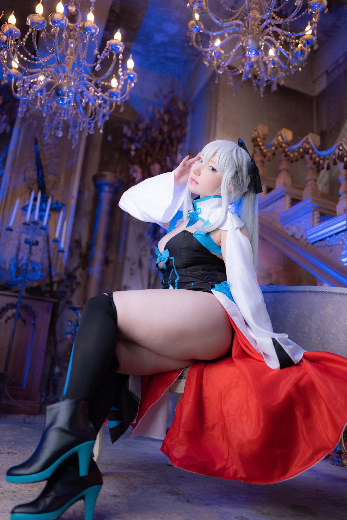 Cosplay-SAKUサク-Morgan-le-Fay-Set01-08-27