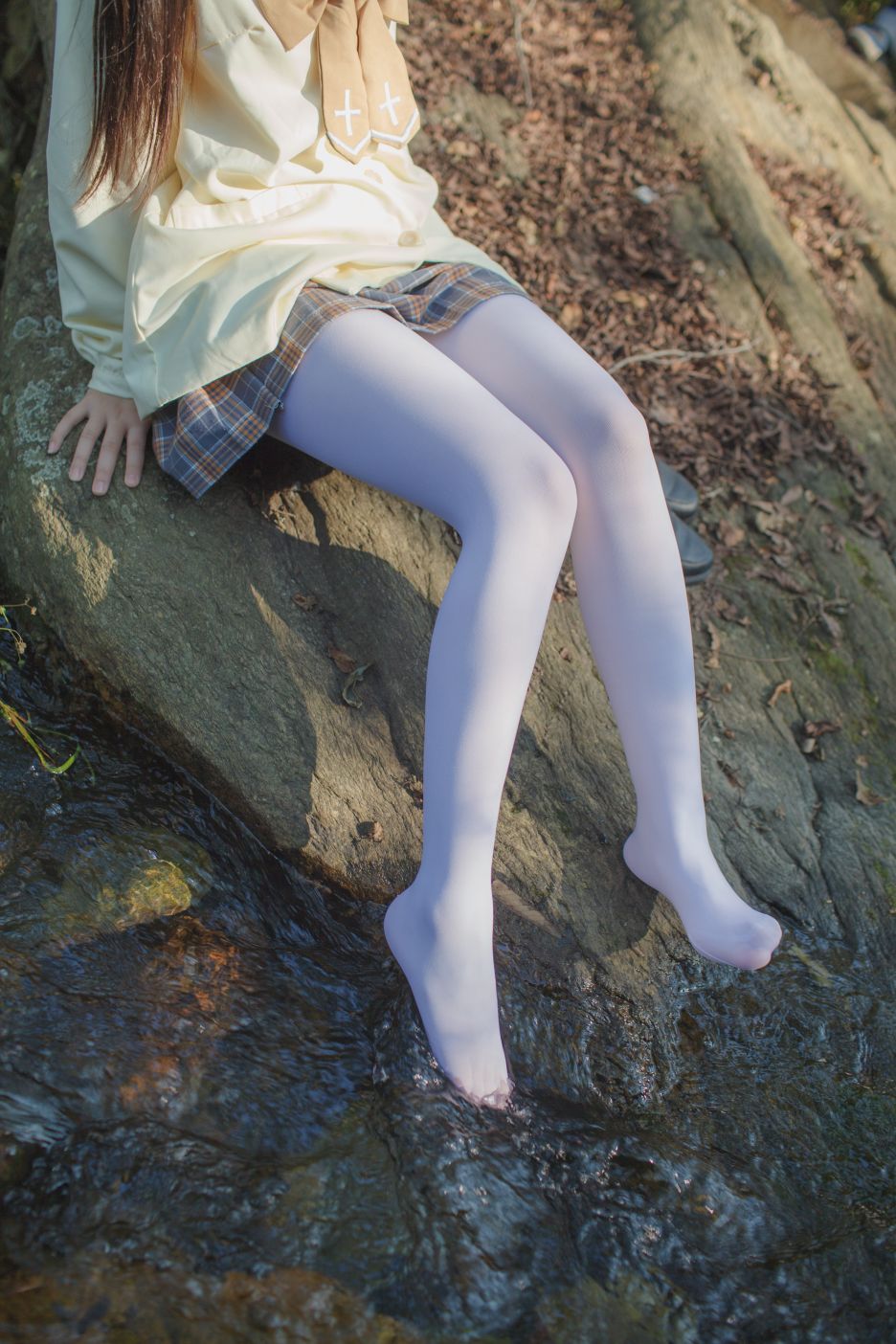 少女秩序写真-EXvol002-白丝格子裙80P-8426M-01-07