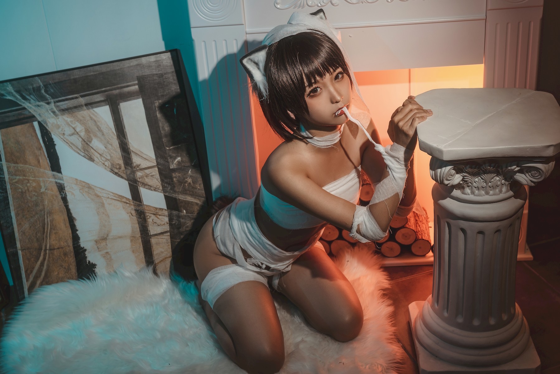 蠢沫沫-Cosplay-绷带猫-10-10