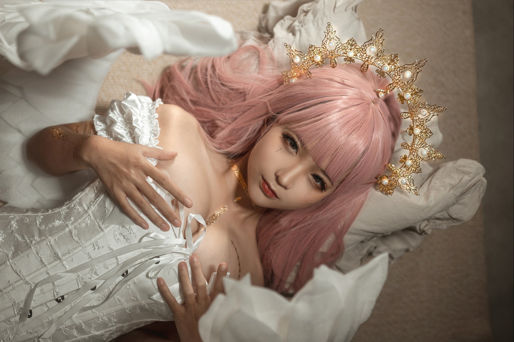 Cosplay-蠢沫沫Chunmomo-沫沫真爱版-天使本-圣天使-11-17