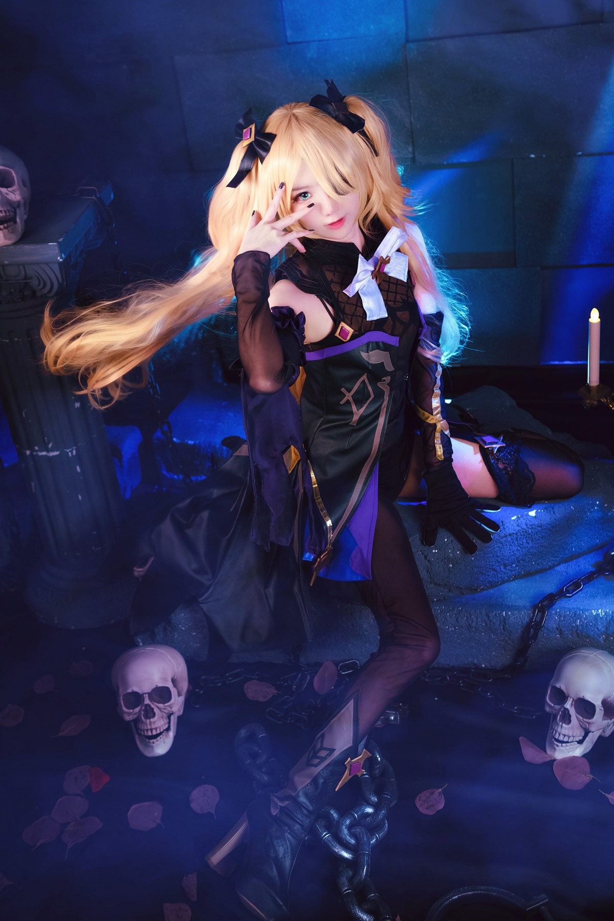 Cosplay-Sally多啦雪-Fischl-01-03