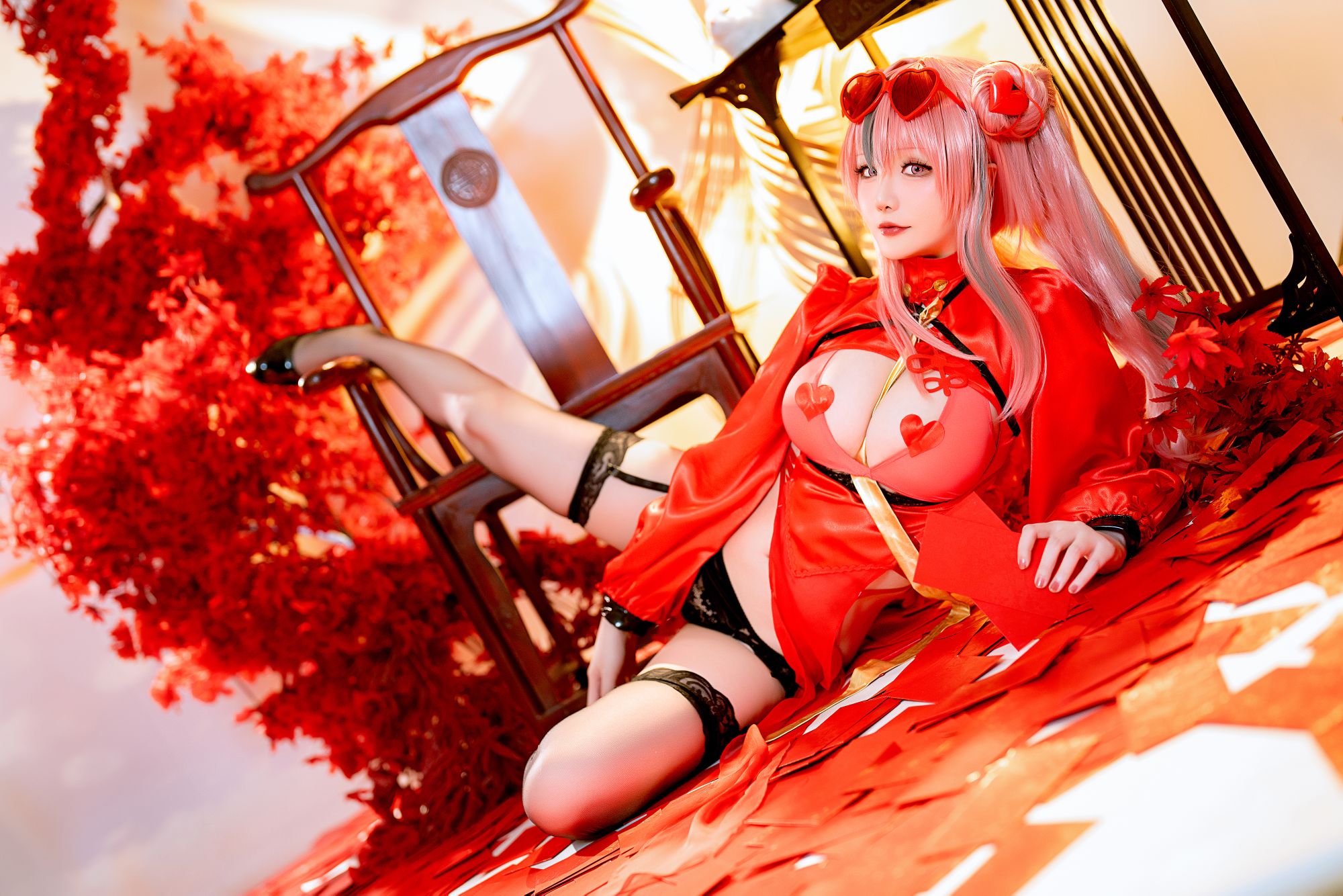 星之迟迟-2024年01月计划C-碧蓝航线-布莱默顿-新年旗袍ver-84P1V-319GB-03-19