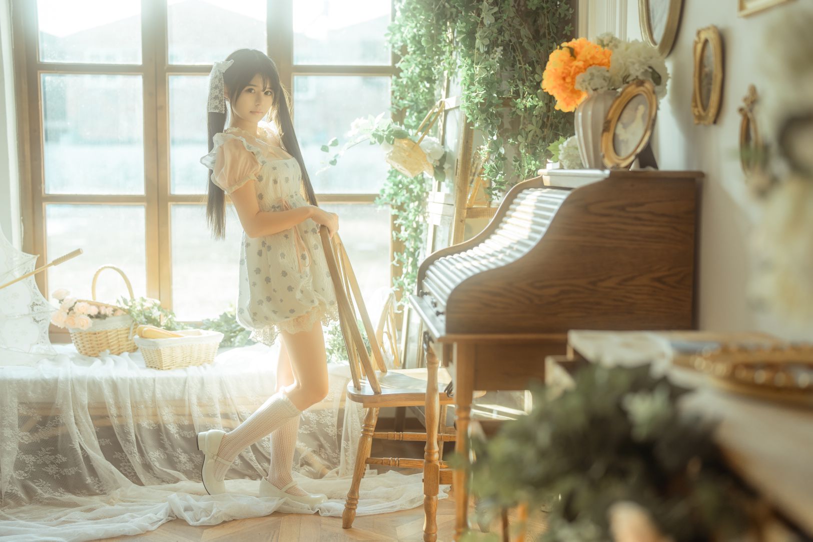 rua阮阮---花房-小裙子54P-660MB-04-17