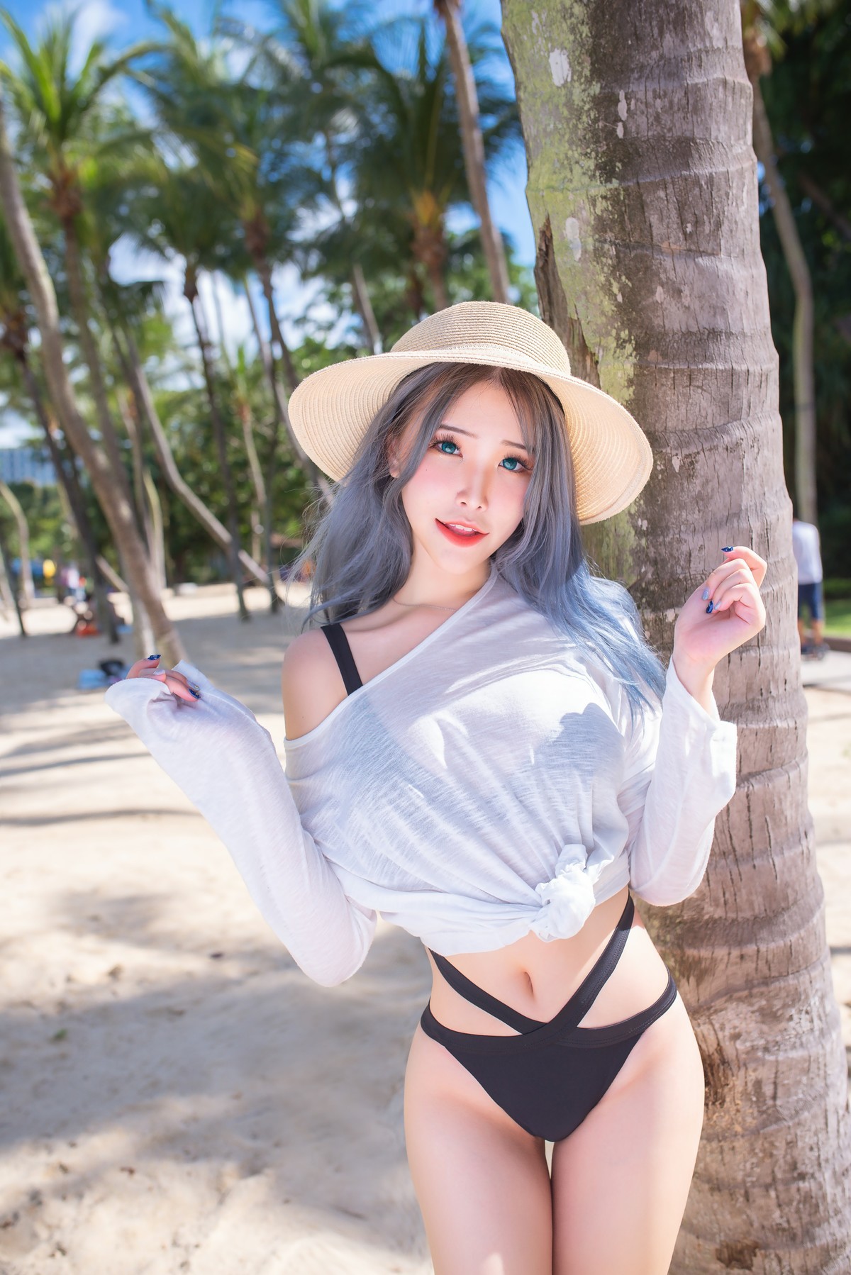 Plant-Lily-花リリ-Cosplay-Beach-lily-09-25