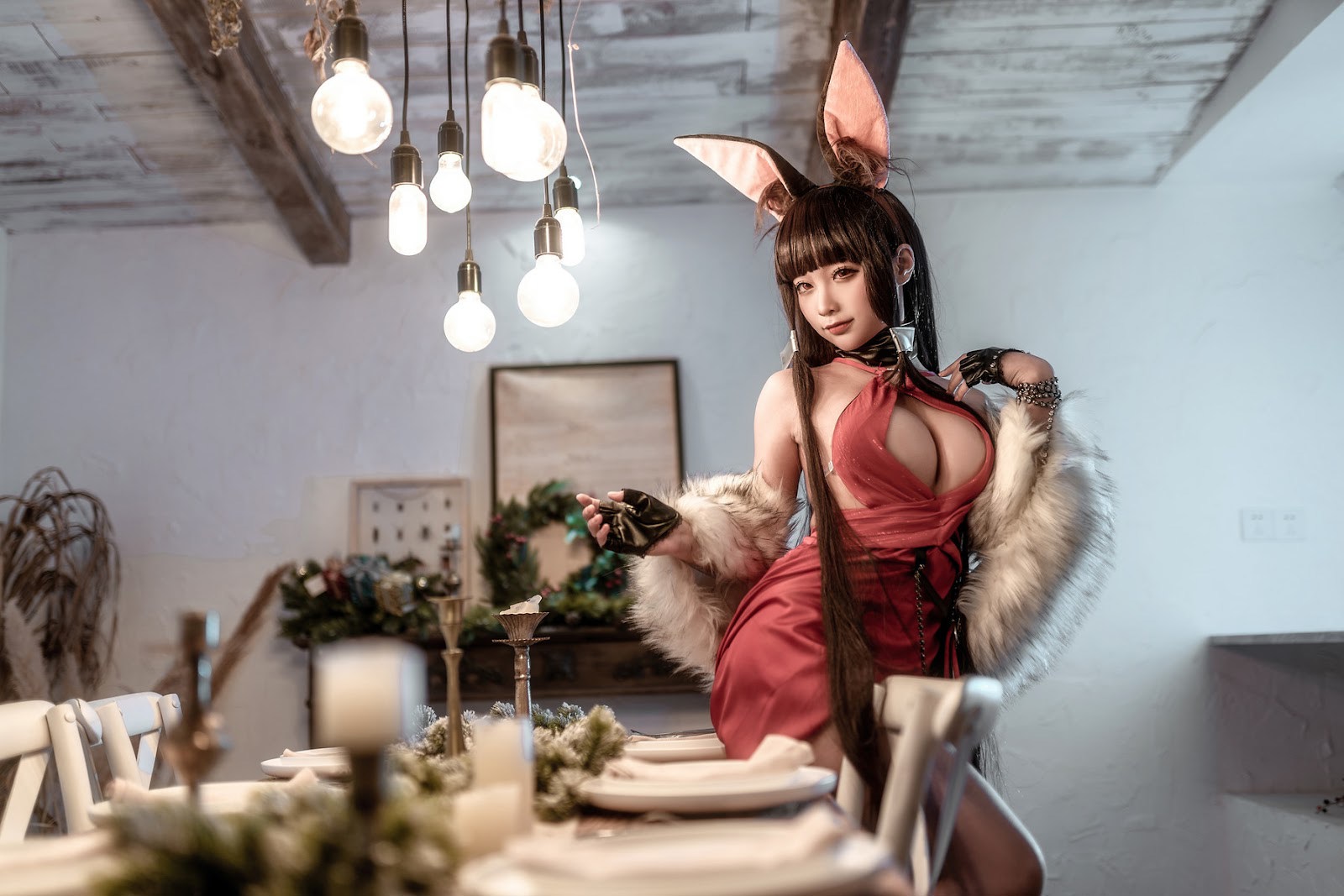 Cosplay-蠢沫沫-Chunmomo-碧蓝航线-赤城-04-25