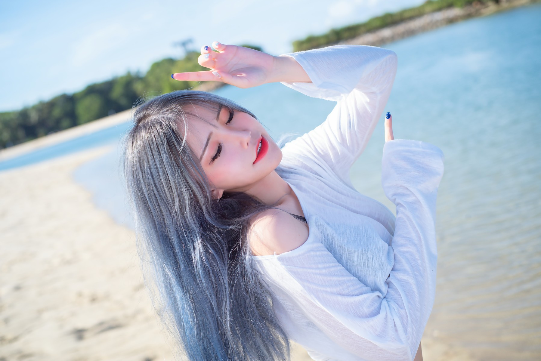 Plant-Lily-花リリ-Cosplay-Beach-lily-09-25