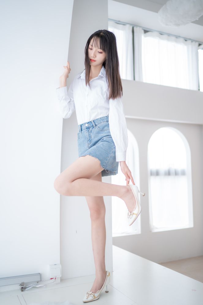西瓜murmure西瓜少女-2021-04-29-牛仔裙-125P1V-12-19