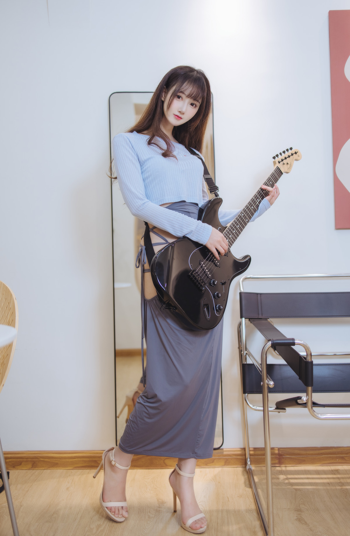 Cosplay-羽生三未-吉他妹妹-05-01