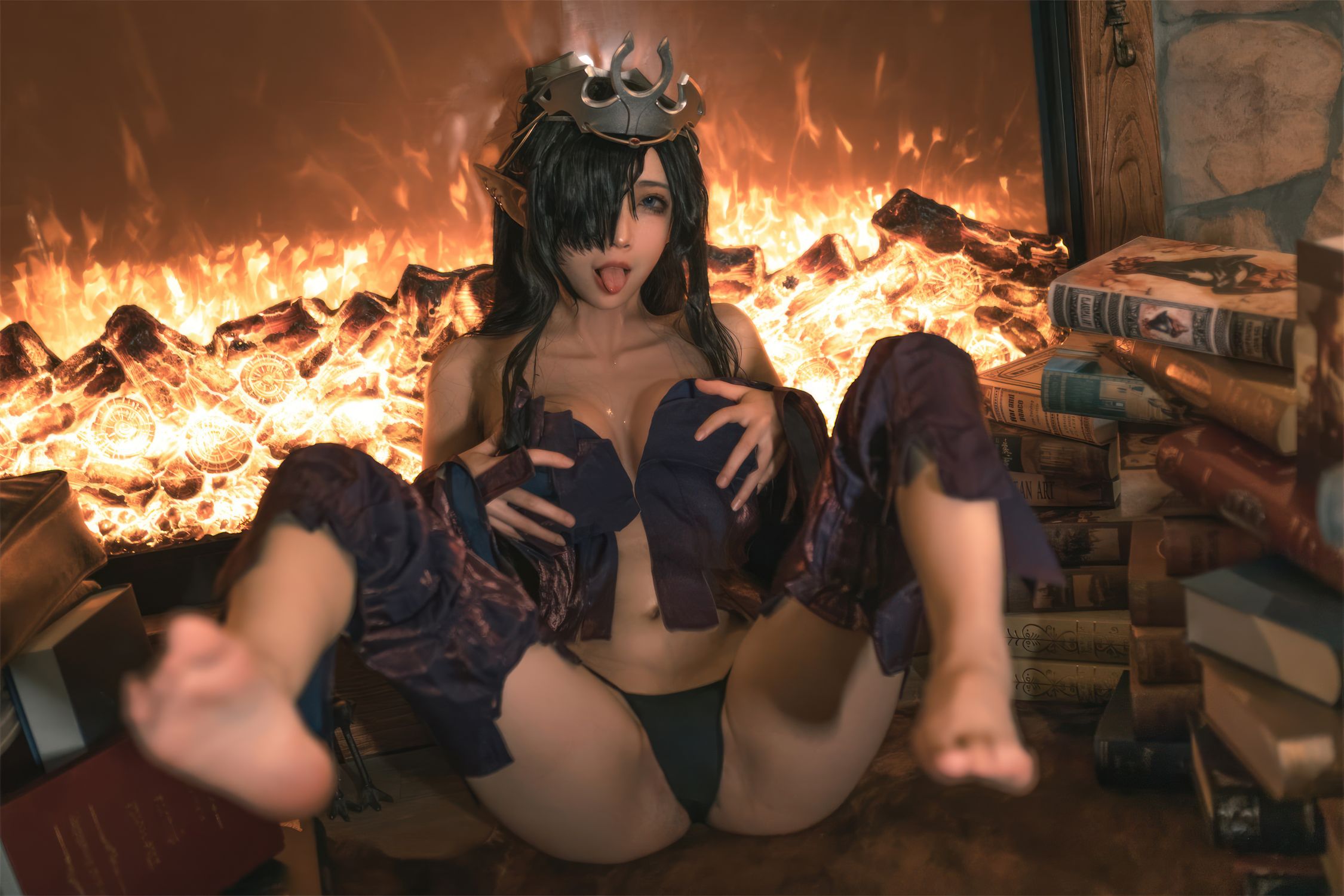 杏仁曲奇---黑兽-精灵女王-05-21-2