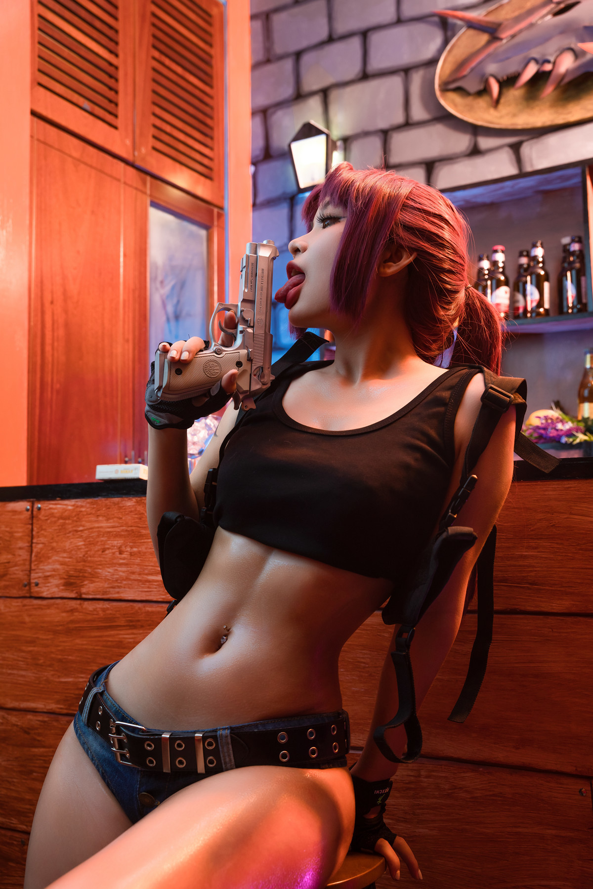 Cosplay-UmekoJ-Revy-Black-Lagoon-08-18