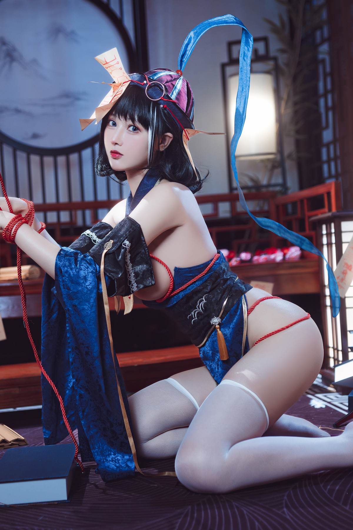 Cosplay-羽生三未-华甲欢庆僵尸三未全-10-22