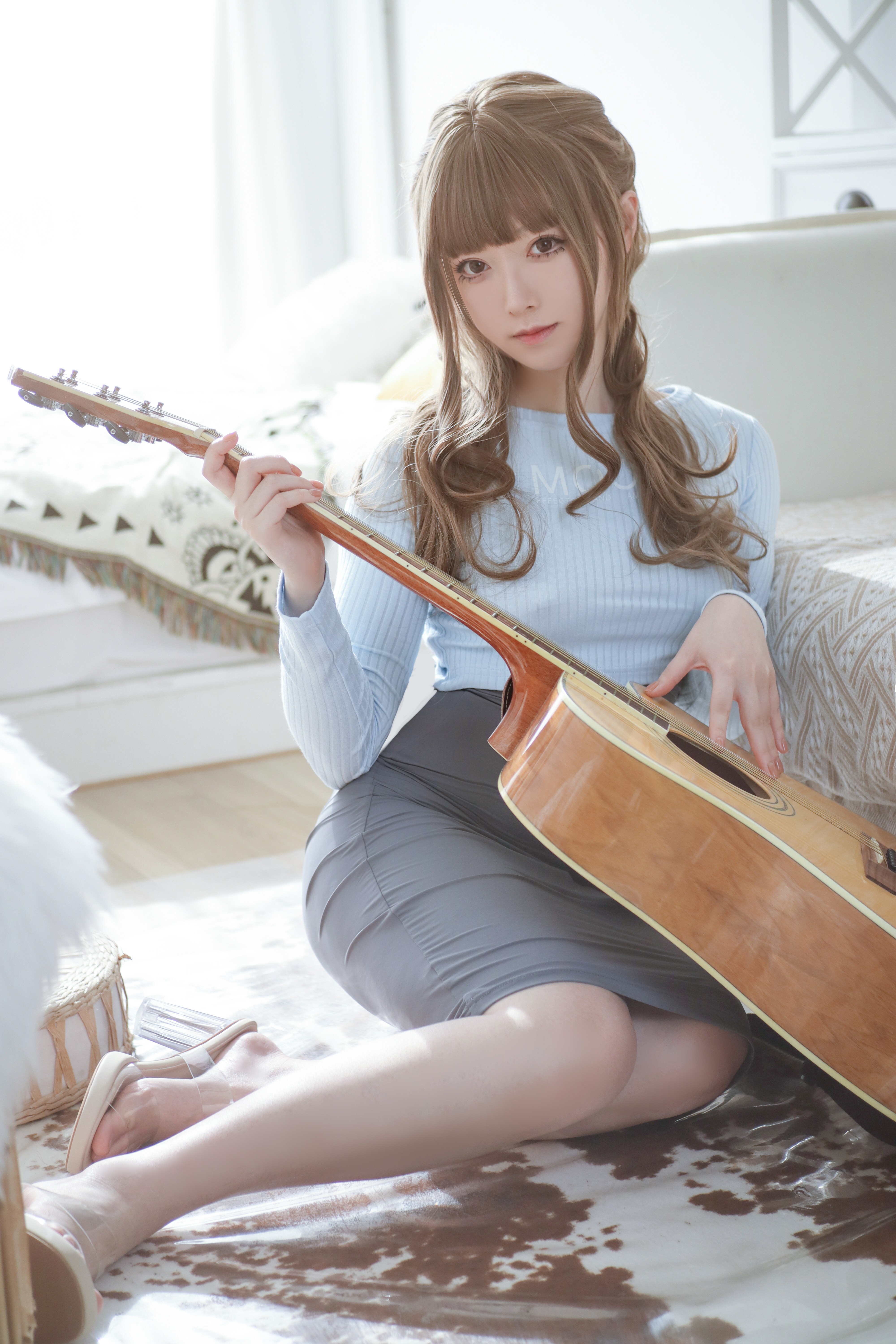 Asagiriai愛ちゃん--NO013-吉他妹妹-26P-331MB-11-29