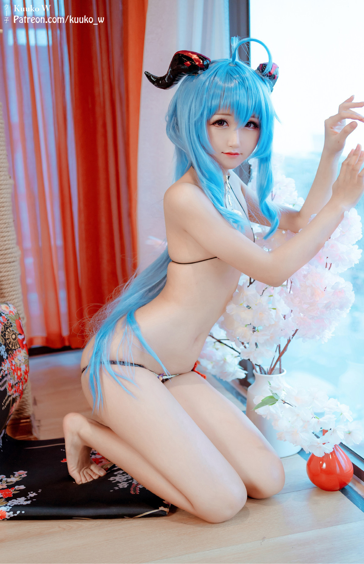 Cosplay-KuukoW-クー子-Ganyu-甘雨-10-27