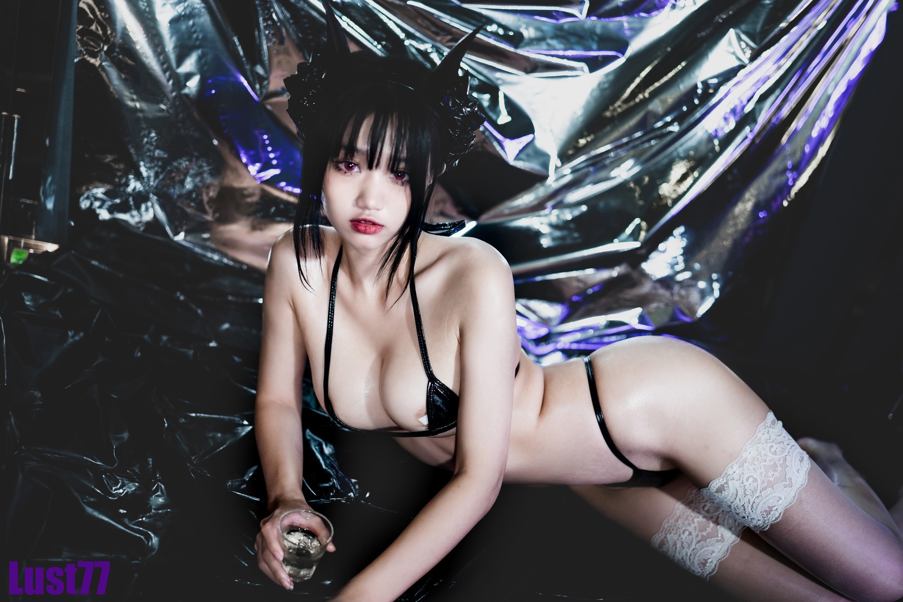 Cosplay-柒柒要乖哦-女仆の惩戒课-Set02-08-29