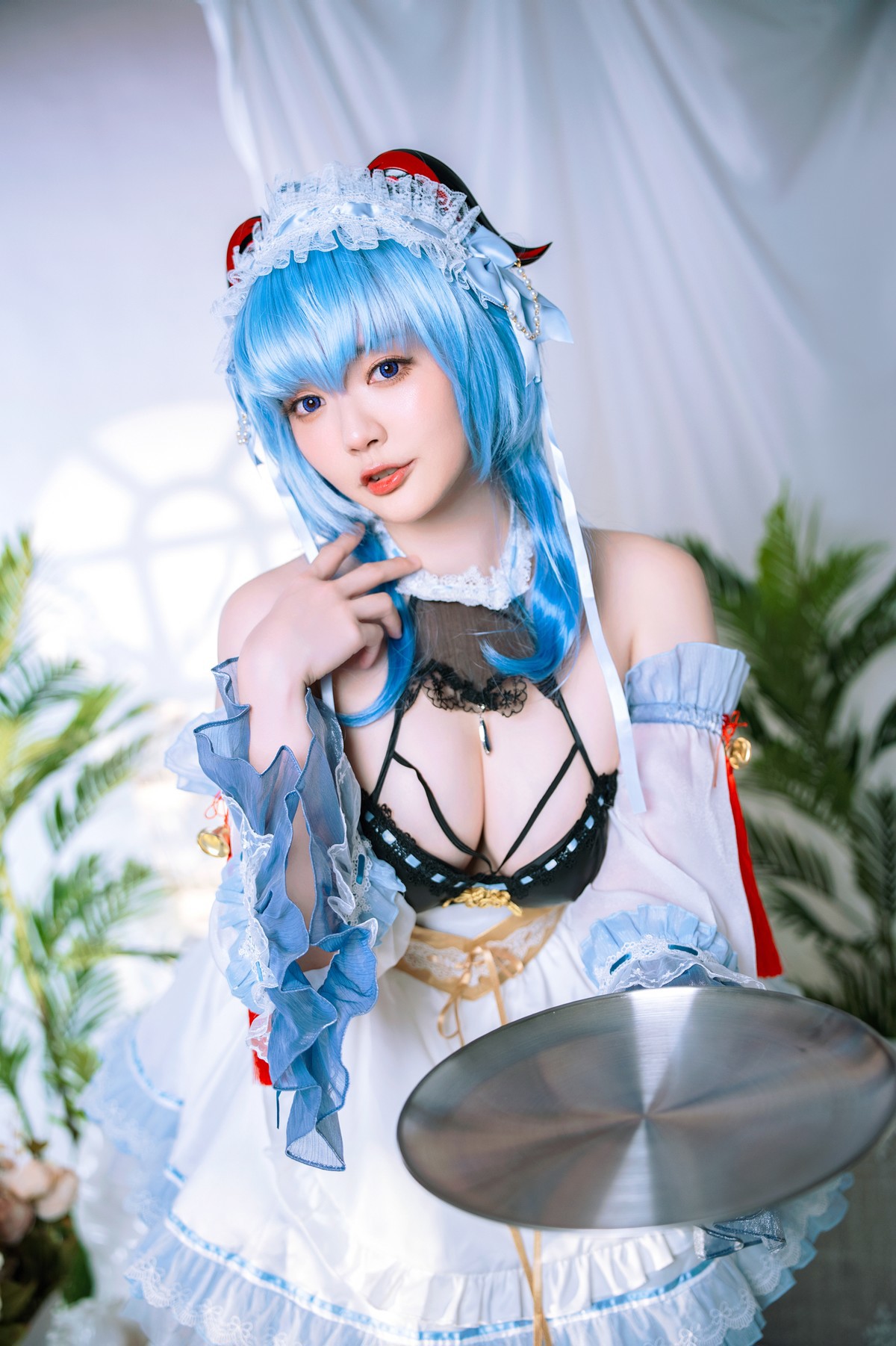 Cosplay-Ying-Tze-甘雨-Ganyu-Maid-12-15