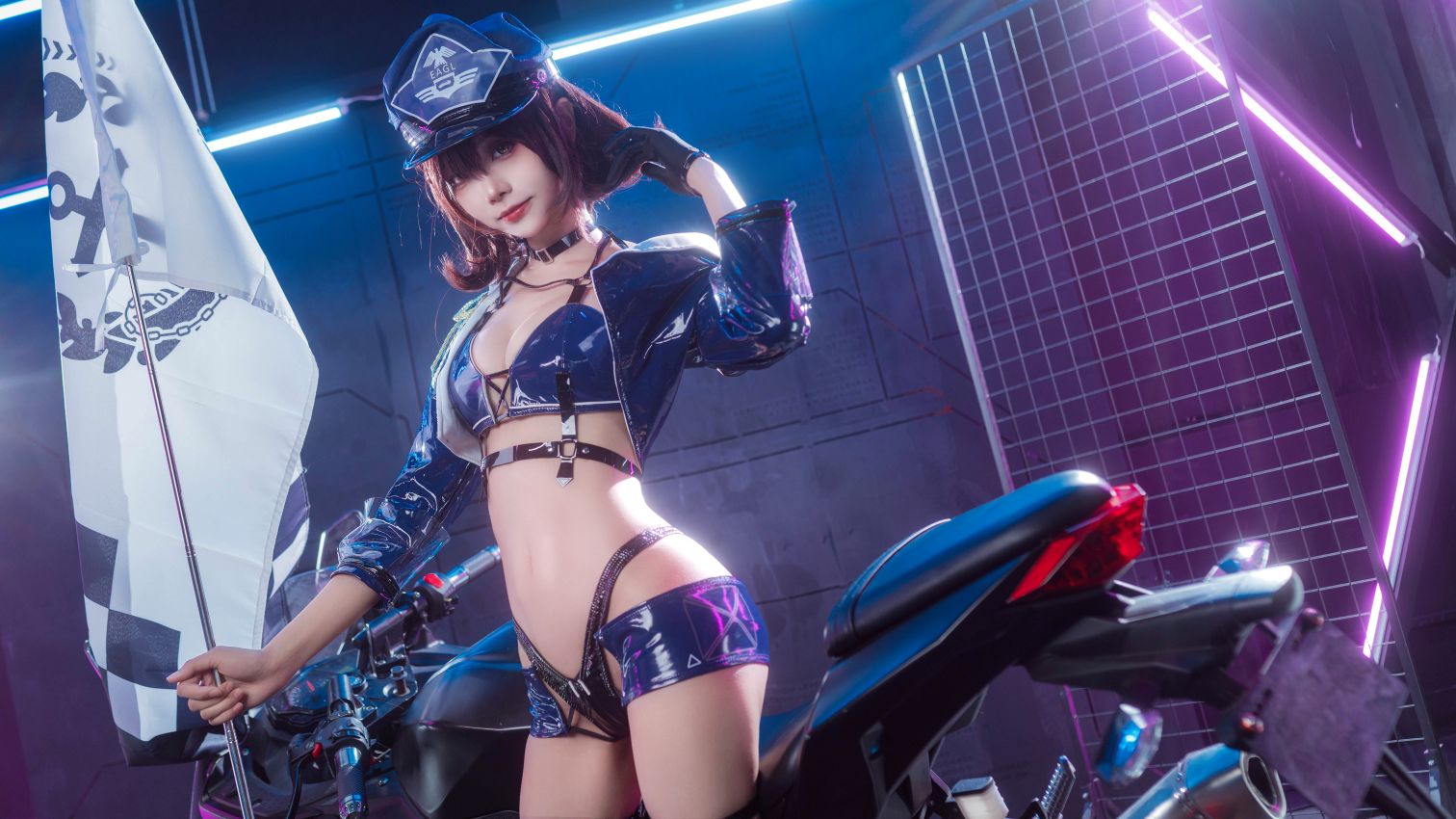 艾西Aiwest---喜欢爱理吗-碧蓝航线-巴尔的摩信浓-赛车女郎-56P-524MB-06-10