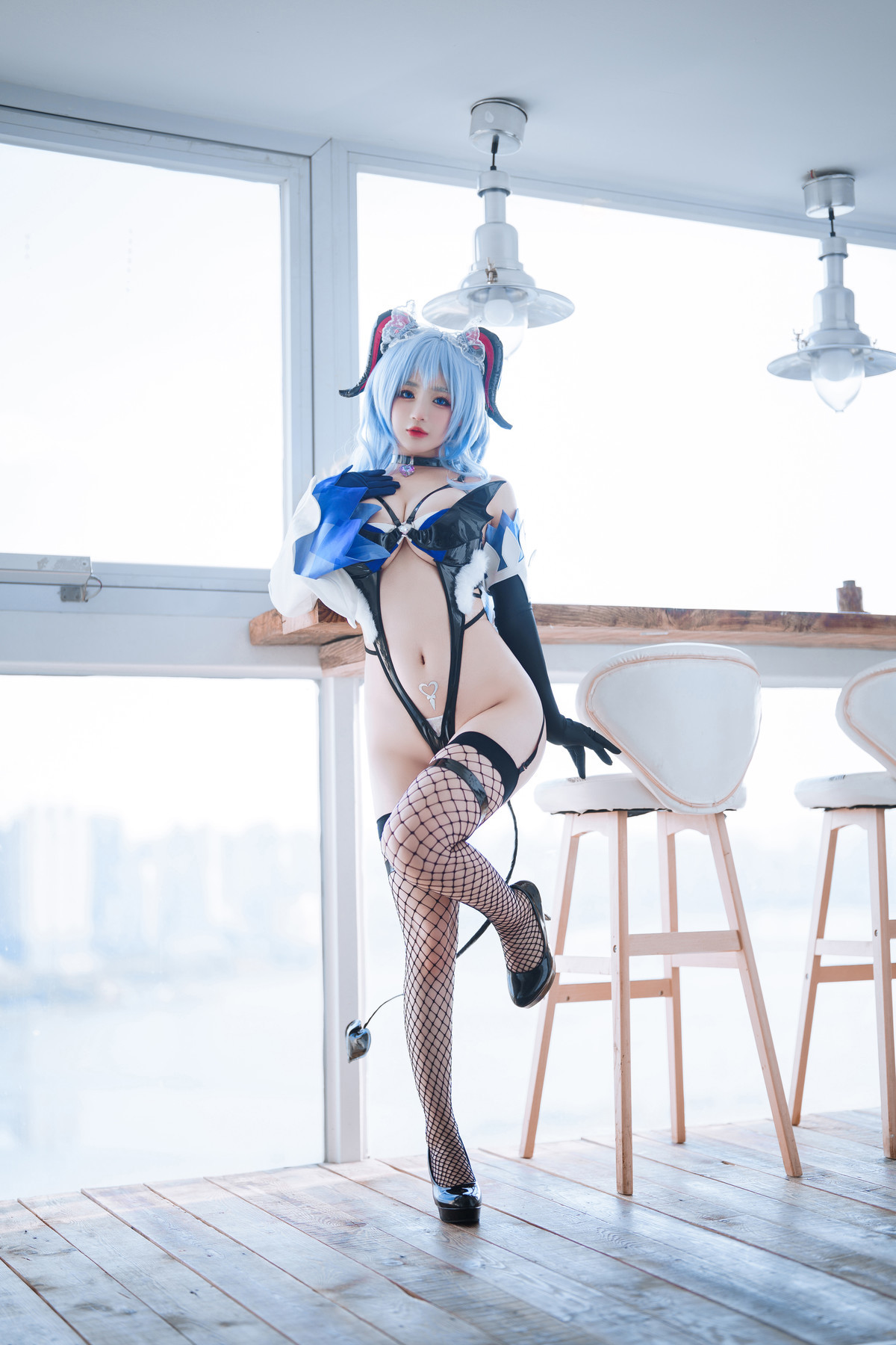 Cosplay-桜井宁宁-甘雨-01-22