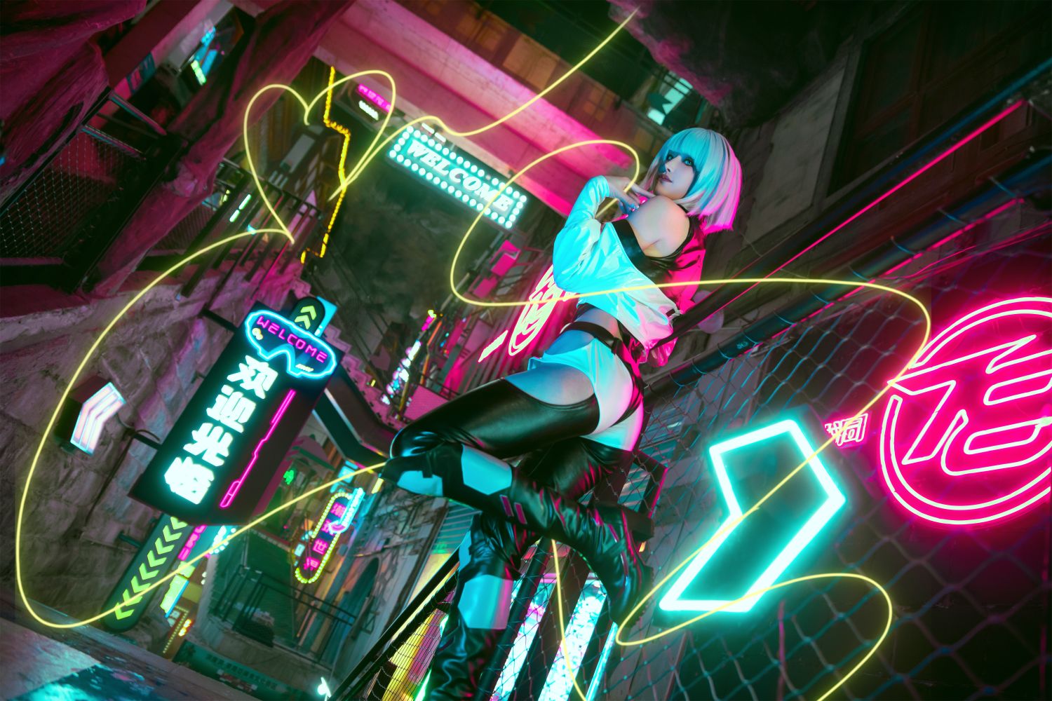 鹿八岁baby---赛博朋克边缘行者-露西-05-15