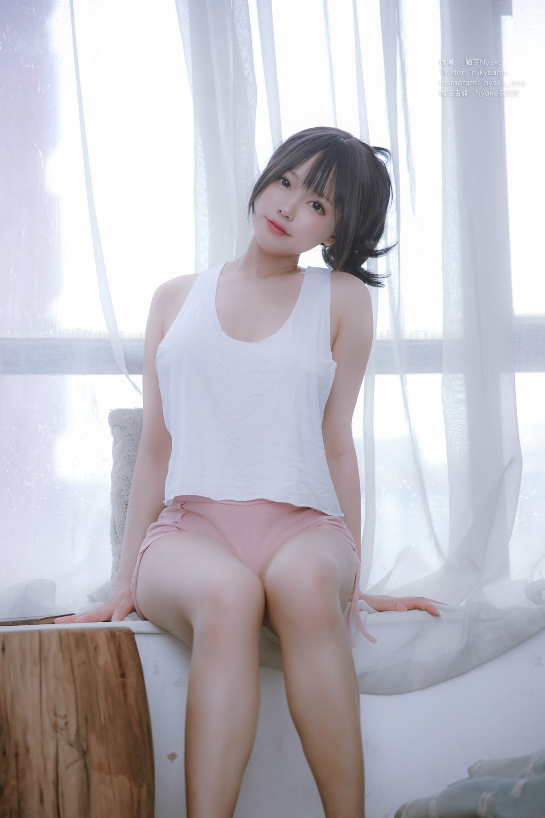 Cosplay-Nyako喵子-隣のやばいお姉さん-背心-09-20