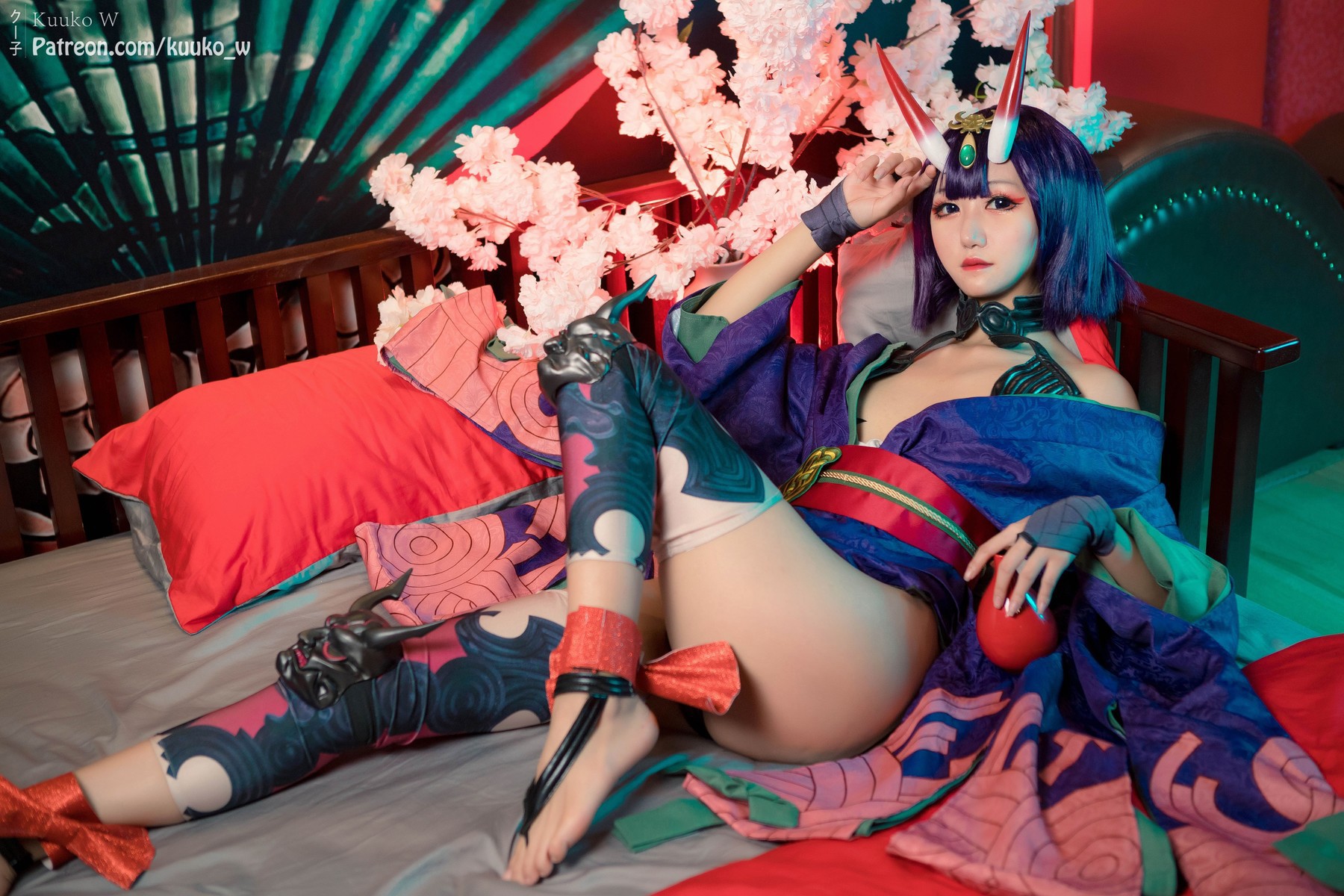 Cosplay-KuukoW-クー子-Shuten-Douji-03-07