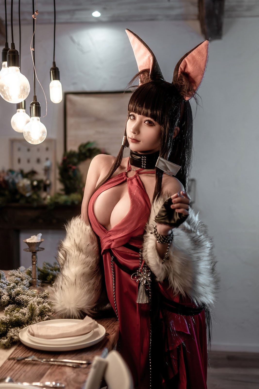 Cosplay-蠢沫沫-Chunmomo-碧蓝航线-赤城-04-25