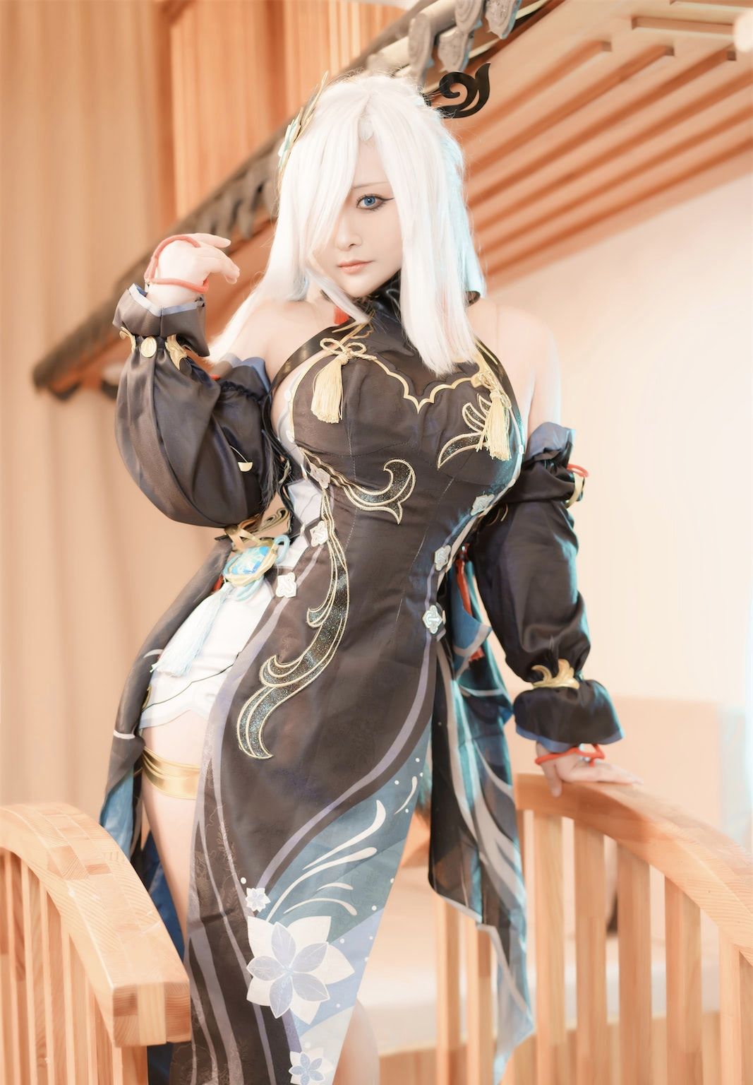 洛璃LoLiSAMA---原神-申鹤冷花幽露-05-18