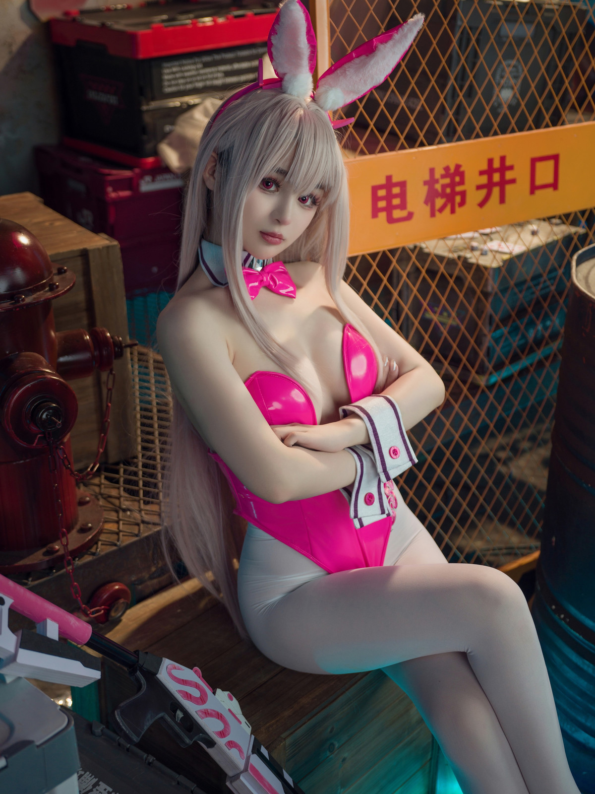 Cosplay-桜井宁宁-Viper-Bunny-毒蛇兔女郎-03-23