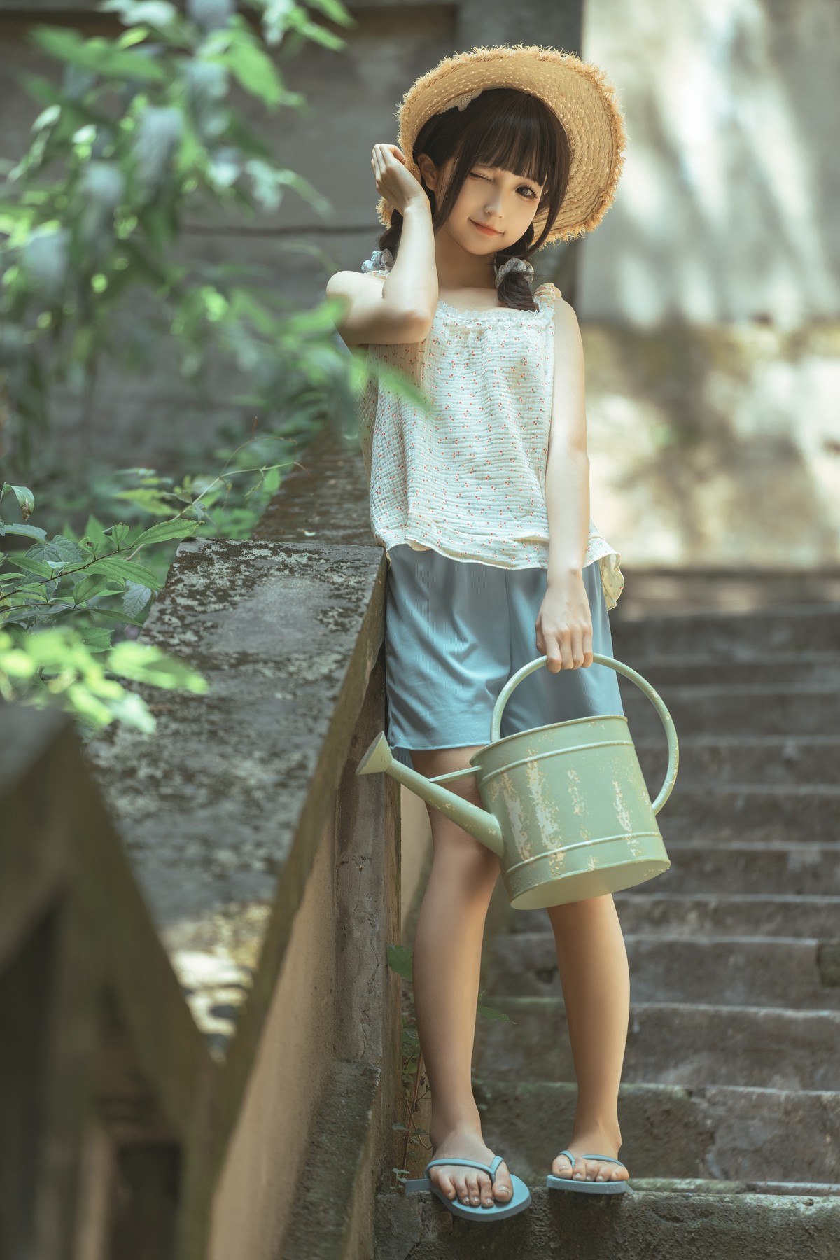 Cosplay-蠢沫沫Chunmomo-乡下妹妹-Set03-11-08