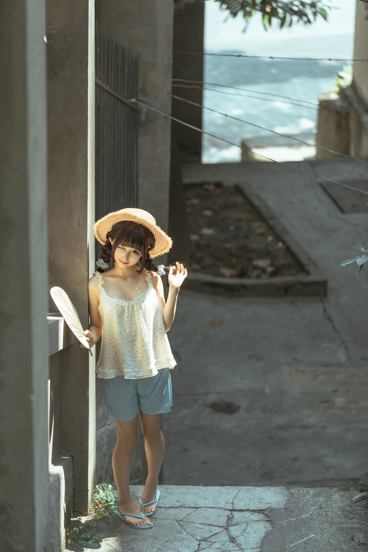 Cosplay-蠢沫沫Chunmomo-乡下妹妹-Set03-11-08