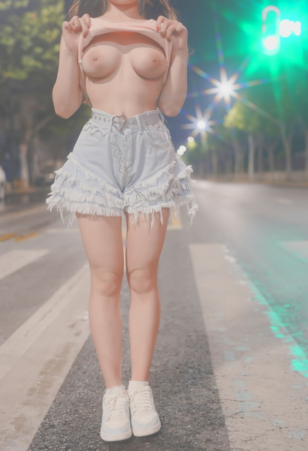 紧急企划-瑞秋-马路大桥露出-R18-42P440M-07-08