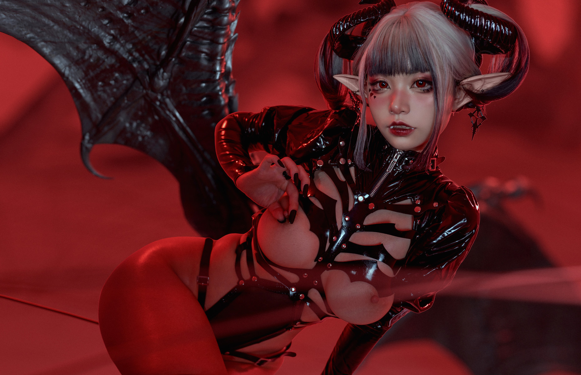 Cosplay-爆机少女喵小吉-骸骨少女-09-22