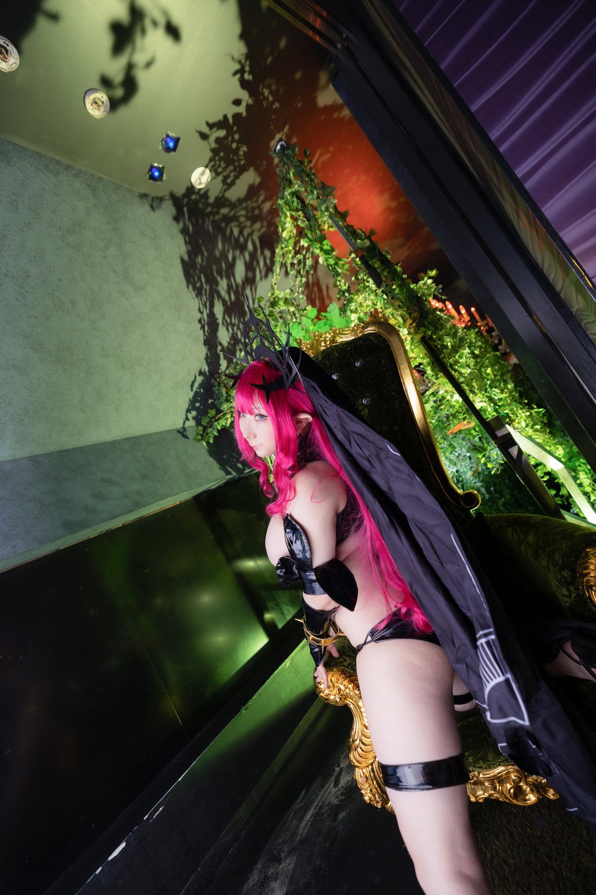 Cosplay-SAKUサク-Morgan-le-Fay-Set05-08-26