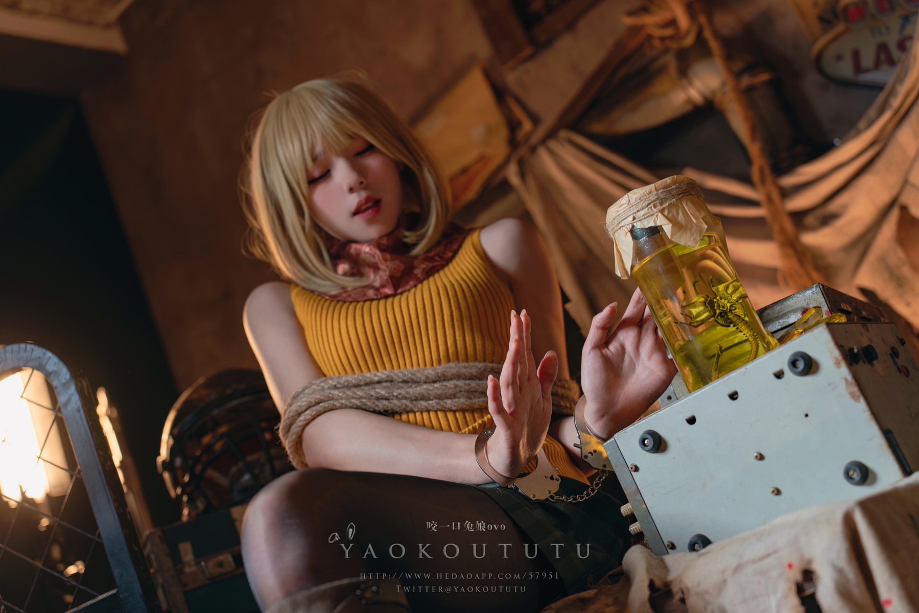 Cosplay-黏黏团子兔-生化危机4重置版-阿什莉-10-01