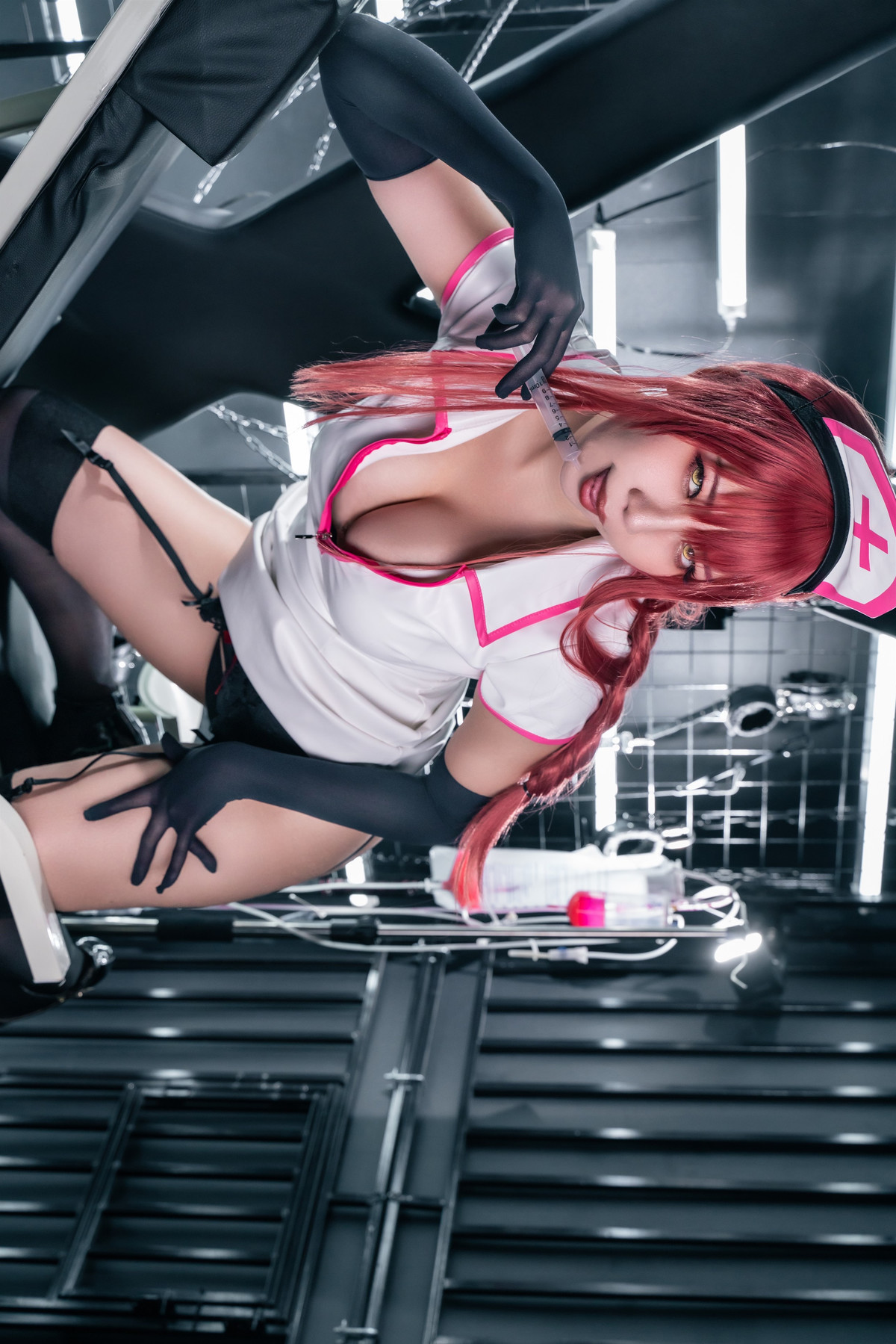 Cosplay-小琪Aki-Dark-Nurse-11-16
