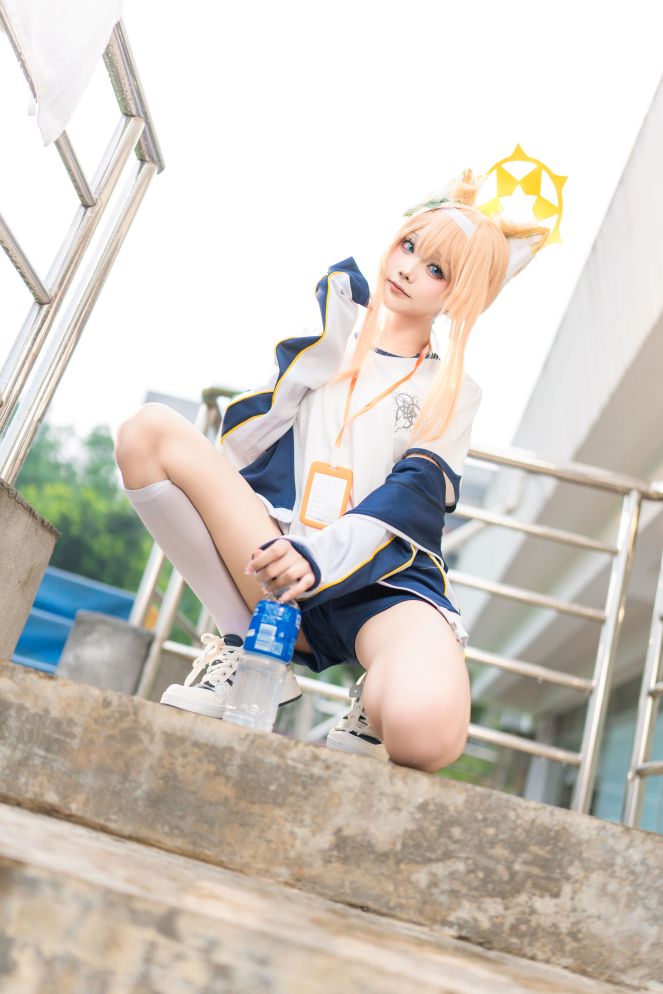 艾西Aiwest-碧蓝档案伊落玛丽-修女-睡衣-体操服-08-31