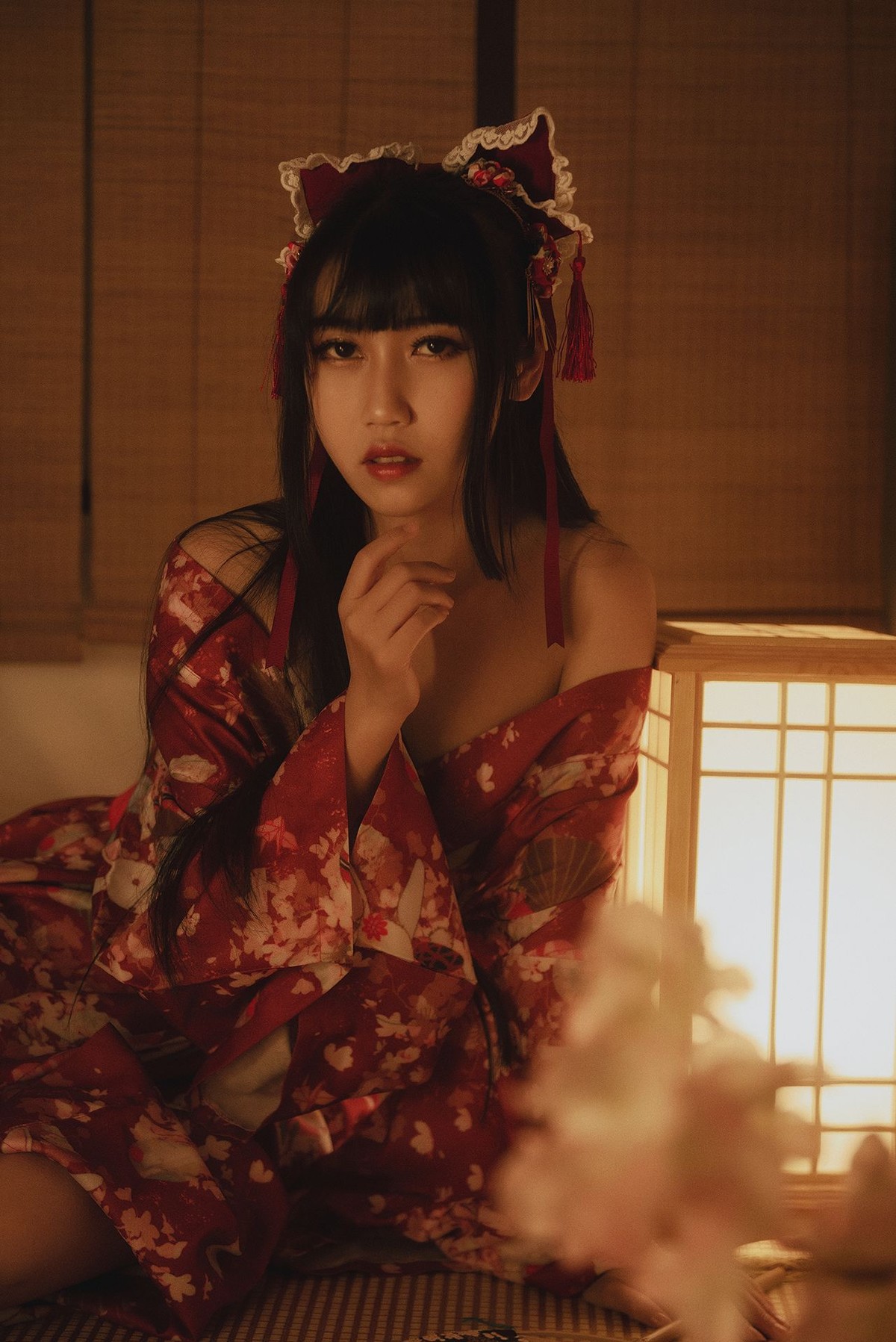 Cosplay-不呆猫-捆绑和服-Set02-11-14