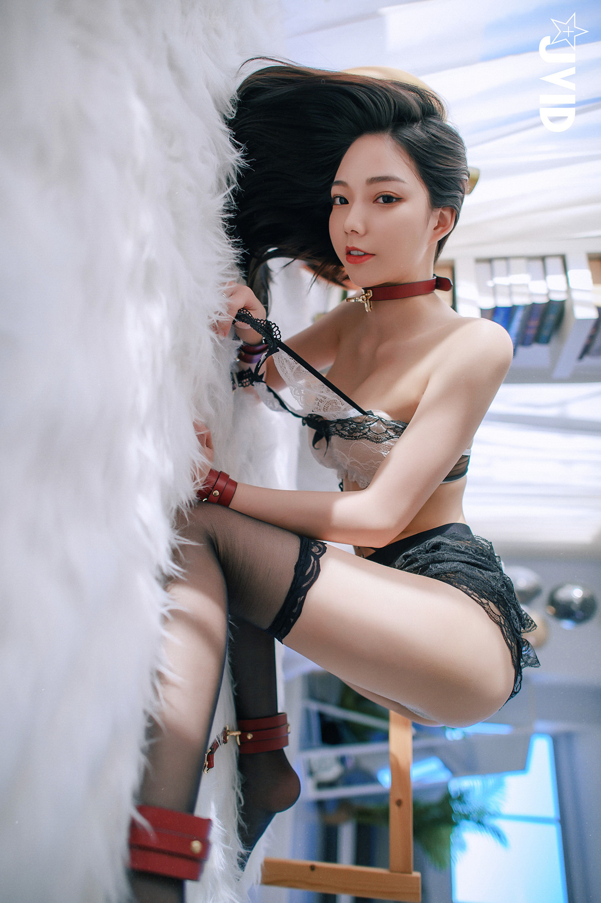 啾啾學妹化身惡魔兔兔--我再也按耐不住內心的猛獸將她強佔-Set01-08-18