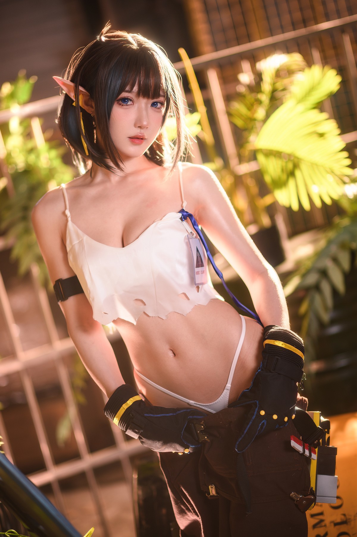 阿包也是兔娘-Cosplay-森蚺-Forest-Flea-02-16