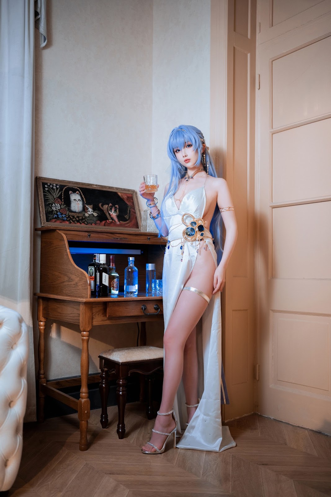 Cosplay-Rioko凉凉子-海伦礼服-05-03