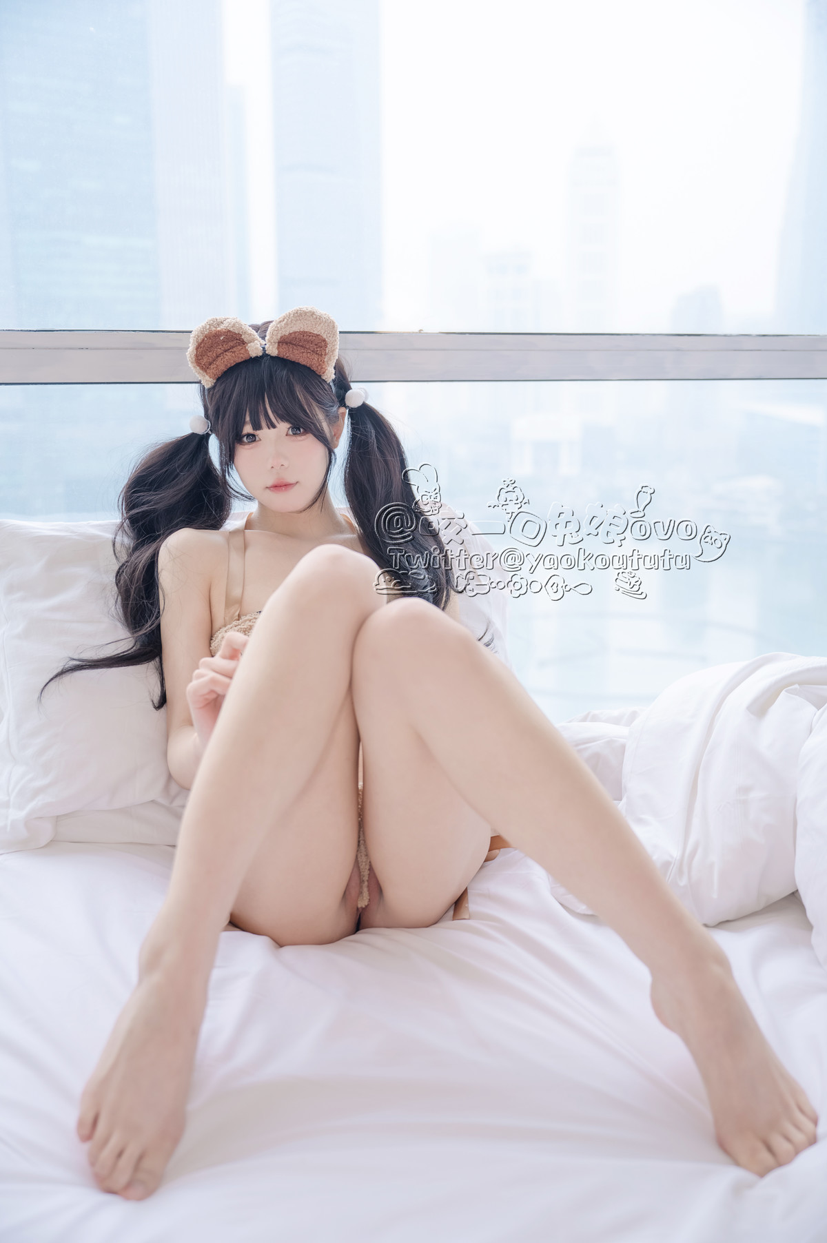 Cosplay-黏黏团子兔-小熊睡衣-10-01