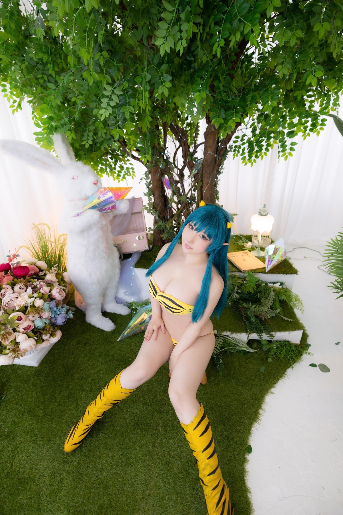Cosplay-SAKUサク-Lum-ラム-うる星やつら-Set03-02-09