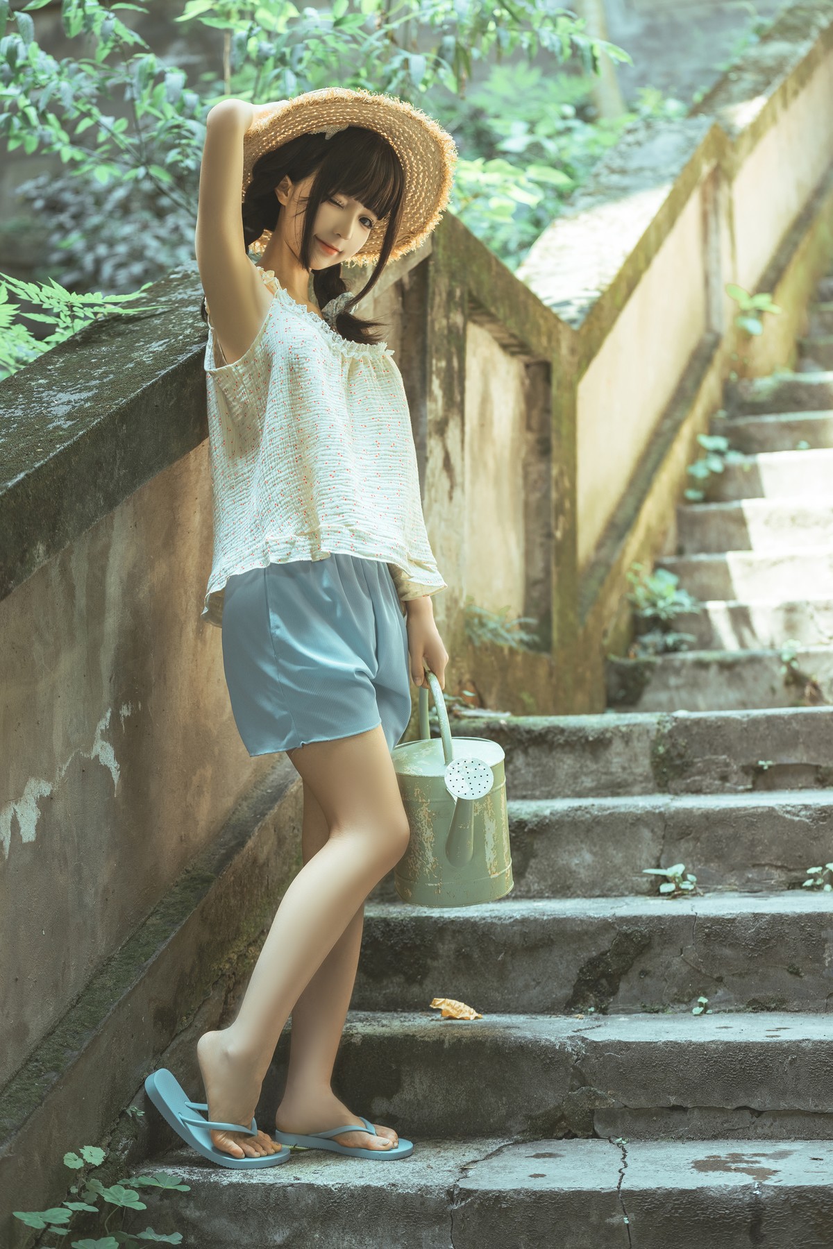 Cosplay-蠢沫沫Chunmomo-乡下妹妹-Set03-11-08