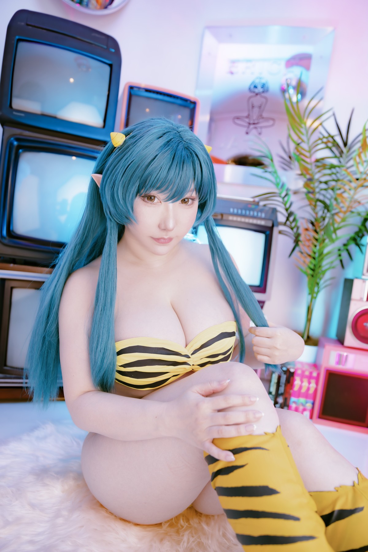 Cosplay-SAKUサク-Lum-ラム-うる星やつら-Set03-02-09