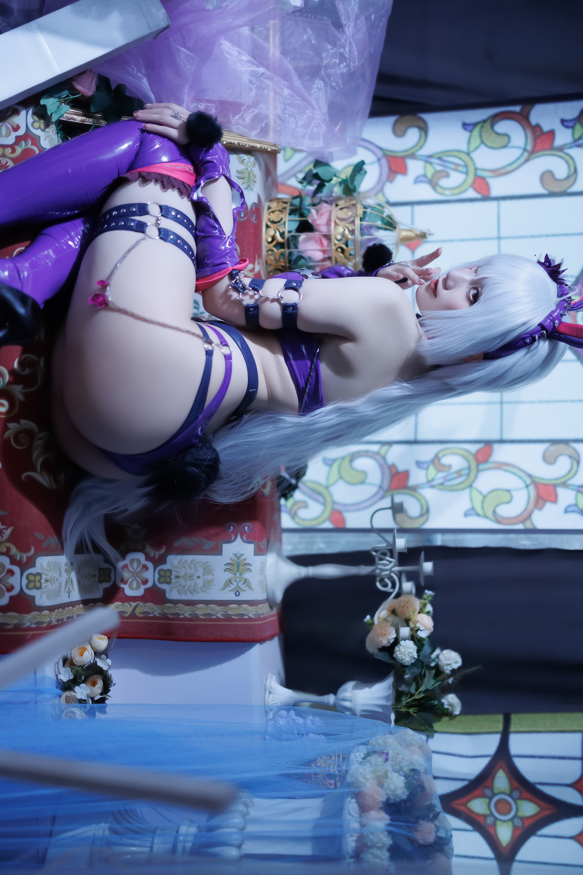 Cosplay-Cien恩恩-黑贞兔女郎泳装-12-20
