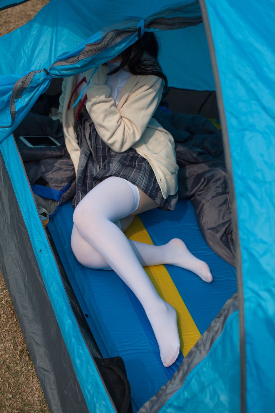 少女秩序写真-EXvol002-白丝格子裙80P-8426M-01-07